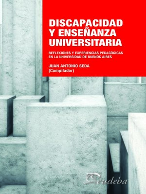 cover image of Discapacidad y enseñanza universitaria
